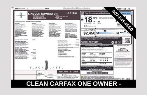 2023 Lincoln Navigator Black Label