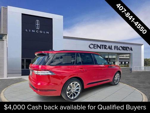 Red Carpet Metallic Tinted Clearcoat 2026 Lincoln Aviator Premiere