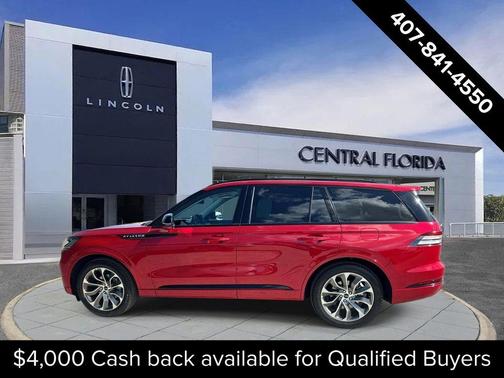 Red Carpet Metallic Tinted Clearcoat 2026 Lincoln Aviator Premiere