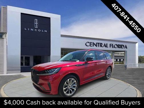 Red Carpet Metallic Tinted Clearcoat 2026 Lincoln Aviator Premiere