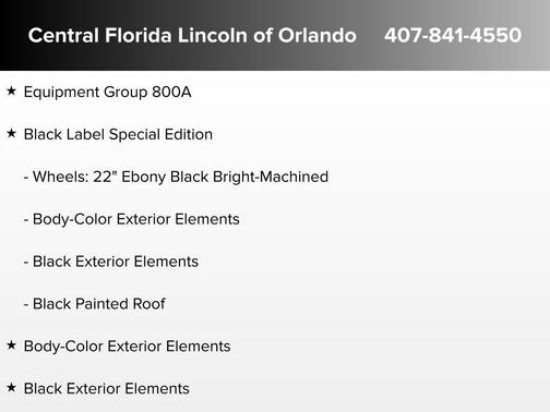 2025 Lincoln Aviator Black Label AWD