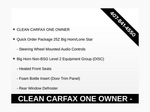 2019 RAM 1500 Big Horn