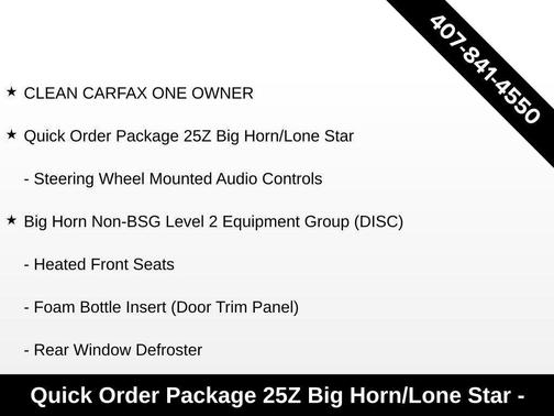 2019 RAM 1500 Big Horn