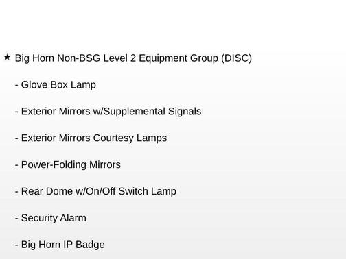 2019 RAM 1500 Big Horn