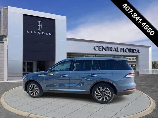 whisper blue metallic clearcoat 2026 Lincoln Aviator Premiere