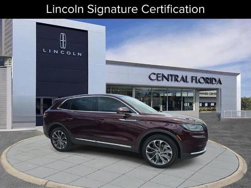 BURGUNDY VELVET MET TC 2023 Lincoln Nautilus RESERVE