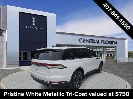 White 2026 Lincoln Aviator Reserve