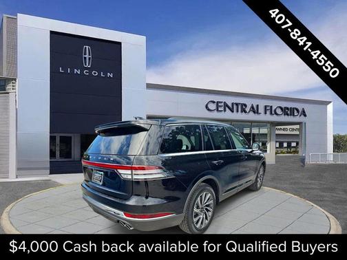 Infinite Black Metallic Clearcoat 2026 Lincoln Aviator Premiere