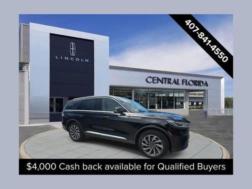 Infinite Black Metallic Clearcoat 2026 Lincoln Aviator Premiere