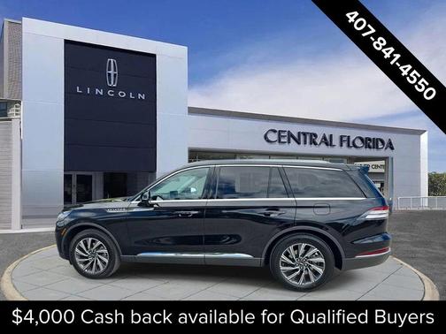 Infinite Black Metallic Clearcoat 2026 Lincoln Aviator Premiere