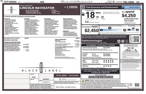 2023 Lincoln Navigator Black Label