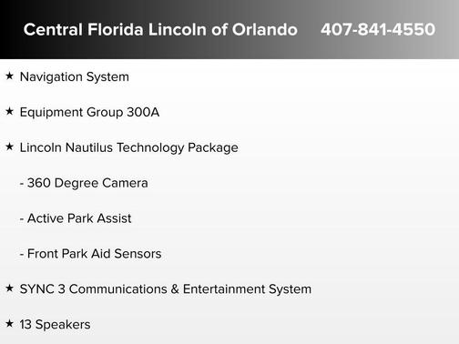 2019 Lincoln Nautilus Reserve