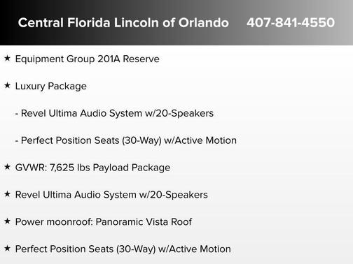 2020 Lincoln Navigator Reserve