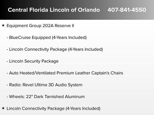 2026 Lincoln Navigator Reserve