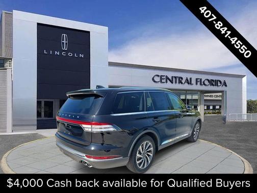 Infinite Black Metallic Clearcoat 2026 Lincoln Aviator Premiere