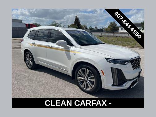 Crystal White Tricoat 2022 Cadillac XT6 Premium Luxury AWD