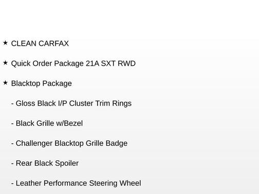 2019 Dodge Challenger SXT