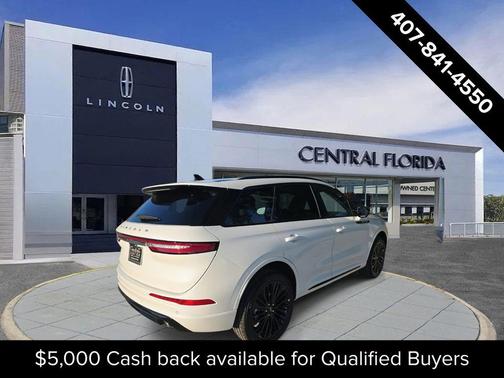 pristine white metallic tri-coat 2026 Lincoln Corsair Reserve