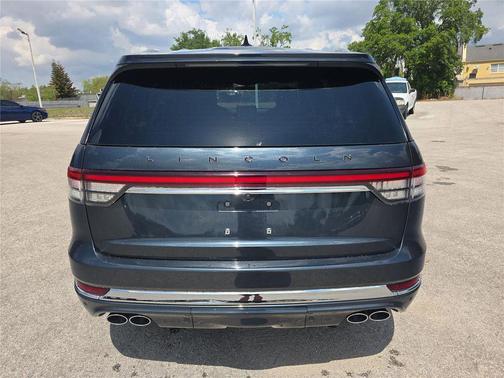 Flight Blue Metallic Clearcoat 2022 Lincoln Aviator Black Label AWD