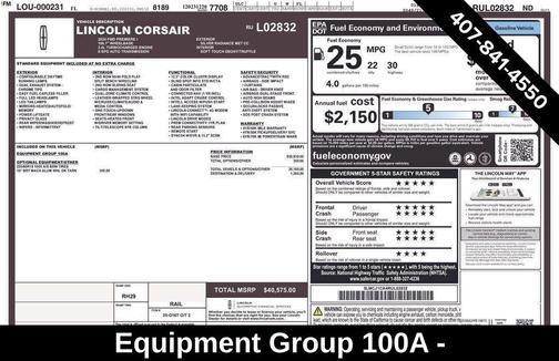 2024 Lincoln Corsair Premiere