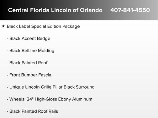 2026 Lincoln Navigator Black Label