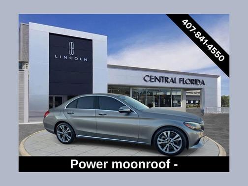 Silver 2021 Mercedes-Benz C-Class Sedan