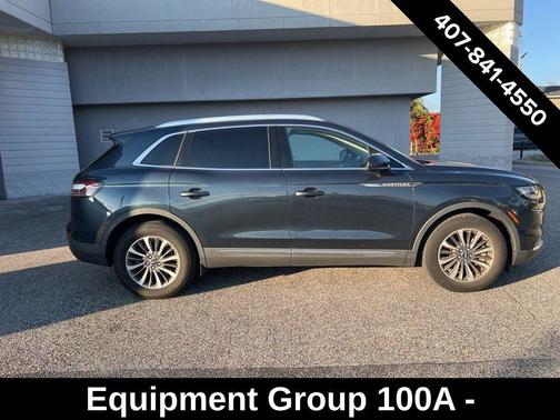 Flight Blue Metallic Clearcoat 2022 Lincoln Nautilus Standard