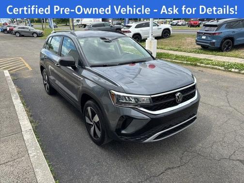 Platinum Gray Metallic 2024 Volkswagen Taos 1.5T S