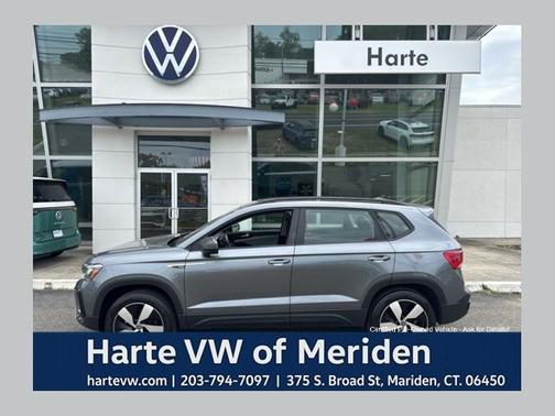 Platinum Gray Metallic 2024 Volkswagen Taos 1.5T S