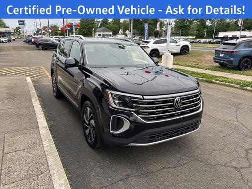 Deep Black Pearl Effect 2025 Volkswagen Atlas 2.0T SEL