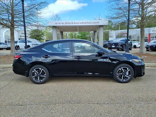 Black 2025 Nissan Sentra SV
