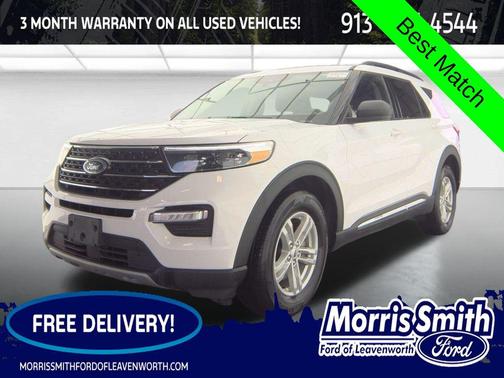 Oxford White 2024 Ford Explorer XLT