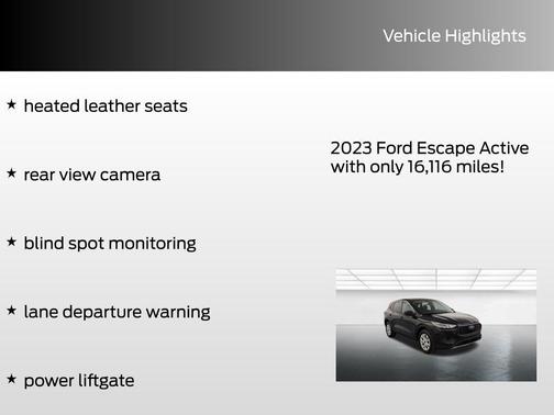 2023 Ford Escape Active