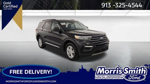 Agate Black Metallic 2024 Ford Explorer XLT