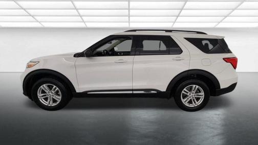 Star White Metallic Tri-Coat 2020 Ford Explorer XLT