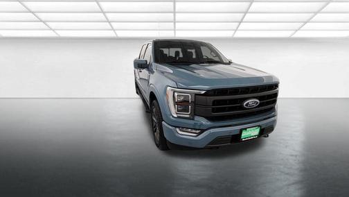 Blue 2023 Ford F-150 Lariat