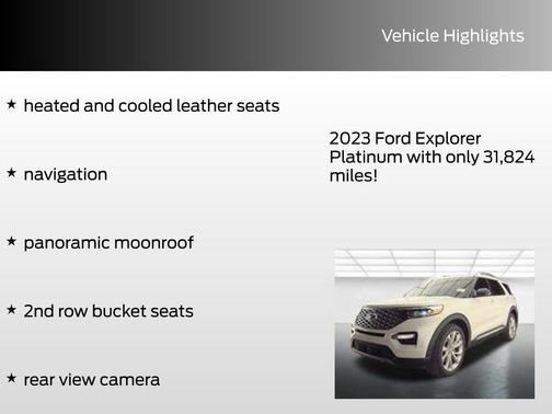 2023 Ford Explorer Platinum