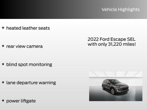 2022 Ford Escape SEL