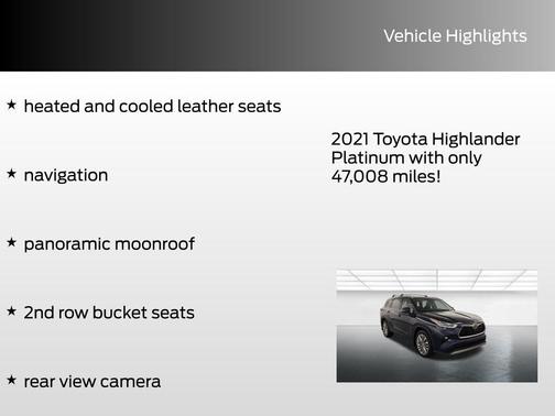 2021 Toyota Highlander Platinum