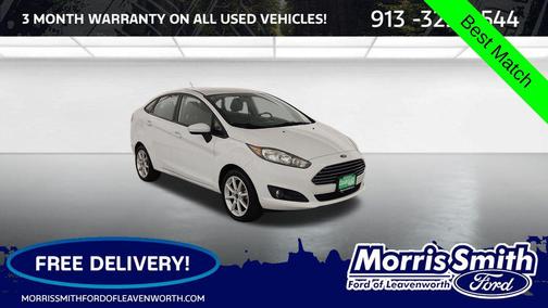 Oxford White 2019 Ford Fiesta SE