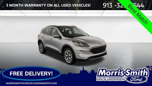Iconic Silver Metallic 2022 Ford Escape Titanium