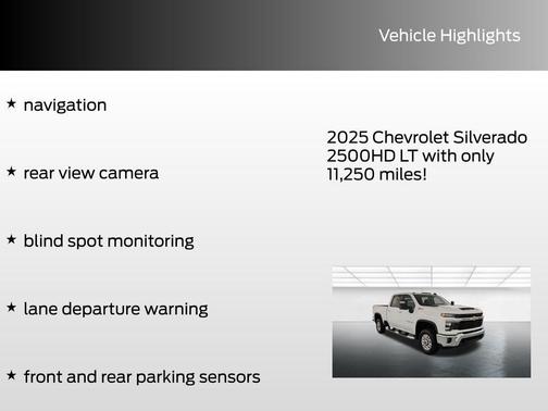 2025 Chevrolet Silverado 2500 LT