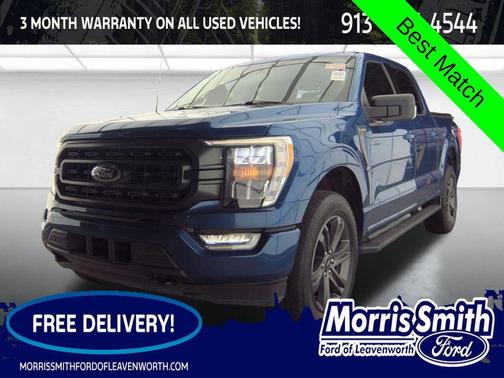 Atlas Blue Metallic 2023 Ford F-150 XLT