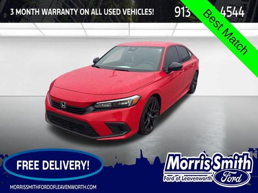 Rallye Red 2022 Honda Civic Sport