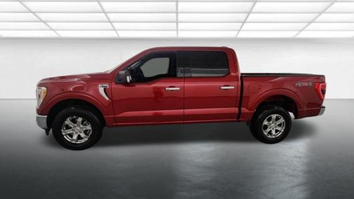Rapid Red Metallic Tinted Clearcoat 2021 Ford F-150 XLT