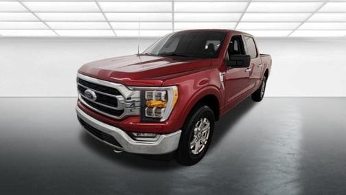 Rapid Red Metallic Tinted Clearcoat 2021 Ford F-150 XLT