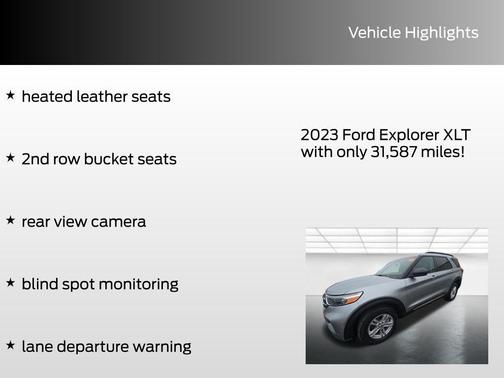 2023 Ford Explorer XLT