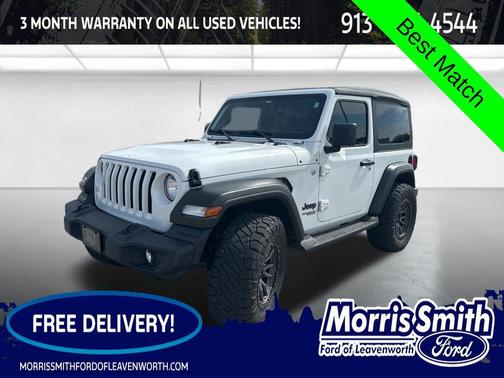 Bright White Clearcoat 2021 Jeep Wrangler Sport S