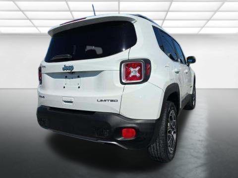 Alpine White 2018 Jeep Renegade Limited