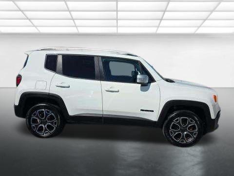 Alpine White 2018 Jeep Renegade Limited
